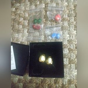 Joan Rivers classic collection vintage interchangeable earring set